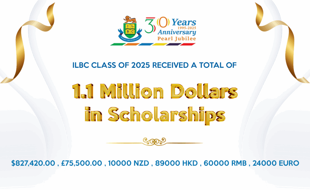 ILBC Class of 2025 (Yangon & Mandalay) Received a total of 1.1 Million Dollars in Scholarships