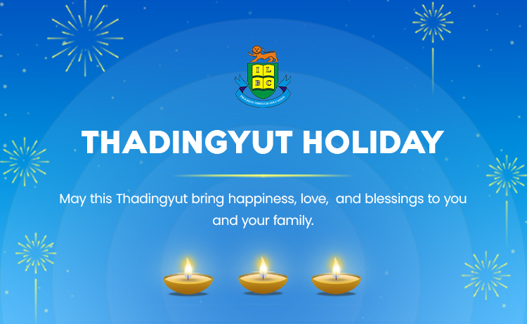 🏮🪔 သီတင်းကျွတ်ကျောင်းပိတ်ရက် ကြေညာခြင်း🏮🪔